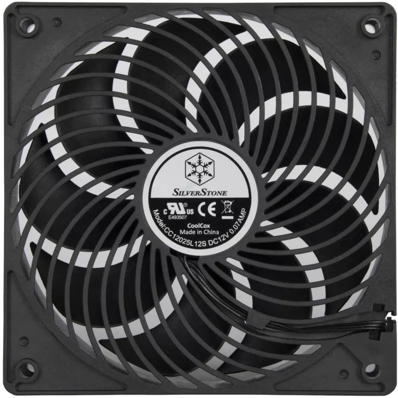 Ventoinha de caixa SilverStone SST-AP120I 120mm - Preto
