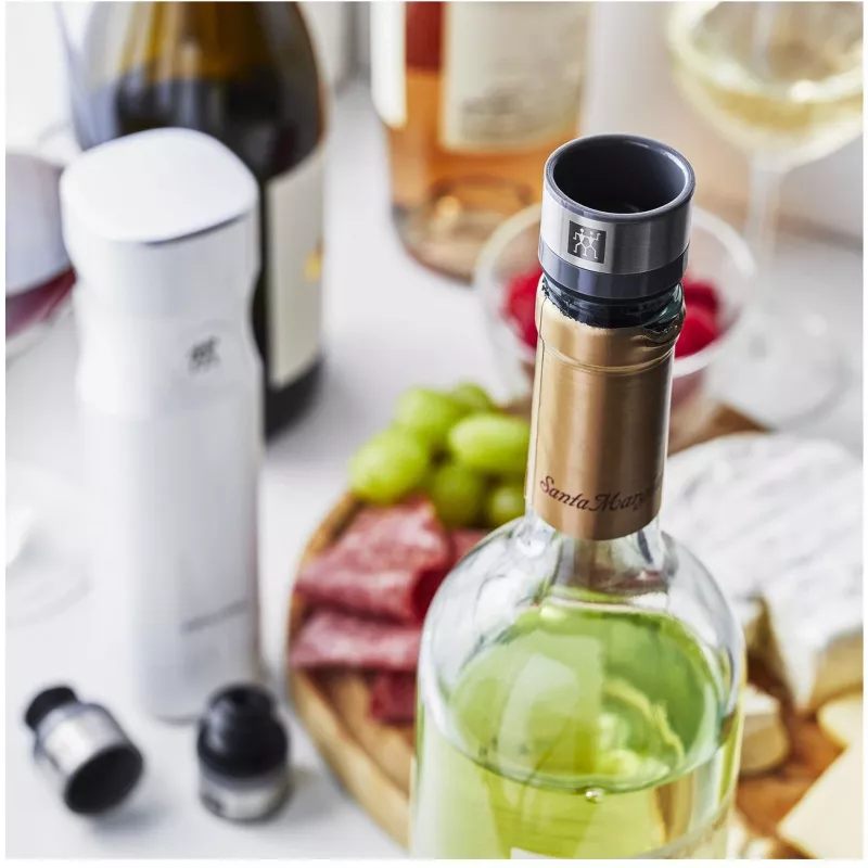 Bomba de conservação de vinho ZWILLING Fresh & Save 36802-000-0 — cinzento, plástico, 40 mm de altura, 3 cm de diâmetro