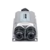 Injetor PoE++ Gigabit antivandalismo para exterior Intellinet, uma porta de 60 W, compatível com IEEE 802.3bt (4PPoE), à prova de água IP67, antivandalismo IK10, caixa metálica