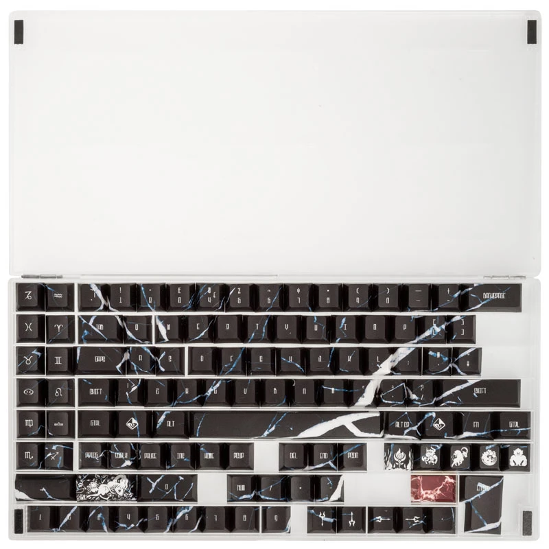Conjunto de teclas Traitors TARTARUS GAKC-373 — teclas para teclado mecânico compatível, layout UK