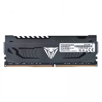 Módulo de RAM Desktop PATRIOT Viper Steel DDR4 32GB 3200MHz DIMM 288 pinos 1,35V CL18