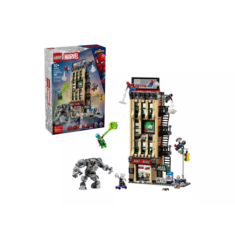 LEGO MARVEL 76342 Spider-Man vs. Mysterio: O Daily Bugle
