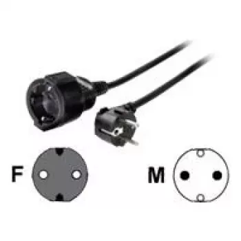 Extensão elétrica Hama 00047871 10 m 1 saída AC preto