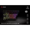 Teclado gaming Savio Phenix SAVGK-RED USB RF Wireless Bluetooth QWERTY
