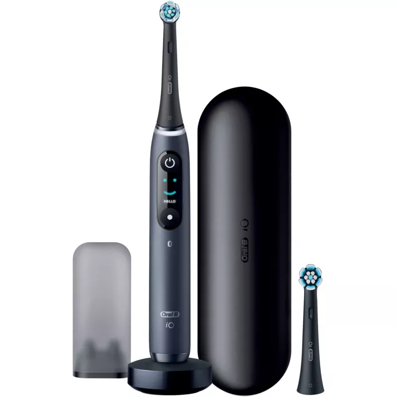 Escova de dentes elétrica Braun 408567 adulto escova de dentes vibratória preta