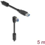 Cabo DeLOCK USB Type-A macho para Type-B macho 90° angular para baixo 5 m