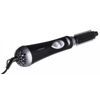 Escova de ar quente ESPERANZA EBL001K — 400 W, 3 velocidades, cabeça de escova 2,32 cm, cabo de 1,6 m, preta