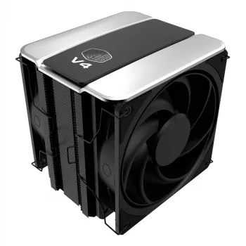 Arrefecedor de ar para processador Cooler Master V4 Alpha 3DHP, ventoinha de 120 mm, compatível com LGA1700/AM5, preto
