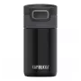Caneca térmica Kambukka Etna 300 ml Pitch preto — caneca de viagem isolada, aço inoxidável, à prova de fugas, 300 ml