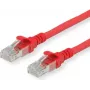ROLINE - cabo de patch - RJ-45 (M) para RJ-45 (M) - 1,5 m - UTP - CAT 6a - sem halogéneos, moldado, condutor multifilar - vermelho (21.15.2714)