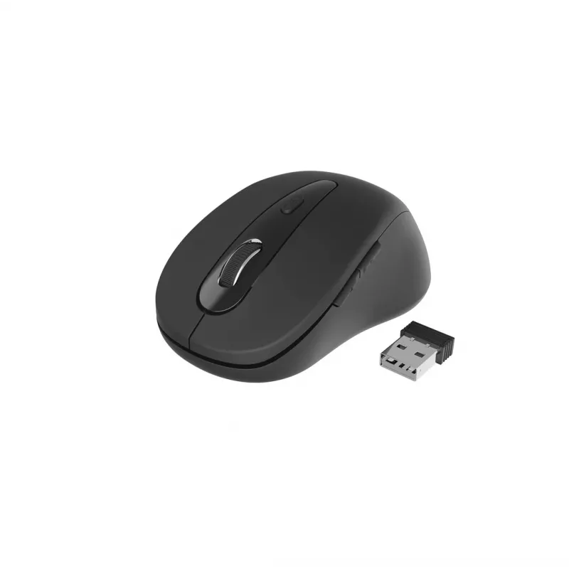 Gembird MUSW-6B-01 Rato Escritório Destro RF Sem fios Ótico 1600 DPI