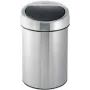 Touch Bin BRABANTIA 3 L aço escovado antidedadas, modelo 37 86 45