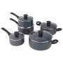 Conjunto de panelas Russell Hobbs RH02818EU7, conjunto de 5 peças de cozinha em pedra