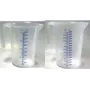 Copo medidor IWH modelo 003303, transparente, 3 L, polietileno de alta qualidade