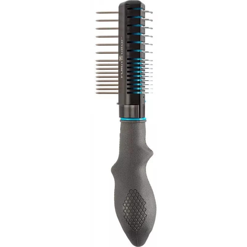 FURminator 2 em 1 - Desembaraçador e ferramenta de styling para cães