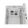 Armário rack de chão LANBERG 19 polegadas 32U 600×600 mm cinzento com portas perfuradas e LCD (embalagem plana)
