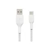Cabo USB Belkin CAB002BT0MWH 0,15 m USB A USB C Branco