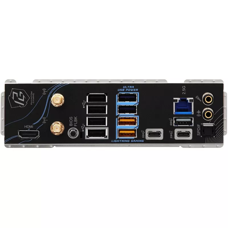 Motherboard ASRock Phantom Gaming B850 Riptide WiFi — AMD B850, socket AM5, ATX, DDR5, 4x M.2, Wi-Fi 7, LAN 2.5Gb