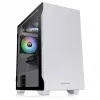 Caixa para PC Thermaltake S100 Tempered Glass Snow Edition Micro Tower branco