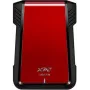 Caixa para HDD/SSD ADATA EX500 preta, vermelha 2,5 polegadas