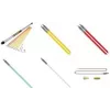 Conjunto de hastes de tração c.k tools MightyRod PRO 10 m — 10 hastes para puxar cabos e tubos
