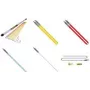 Conjunto de hastes de tração c.k tools MightyRod PRO 10 m — 10 hastes para puxar cabos e tubos