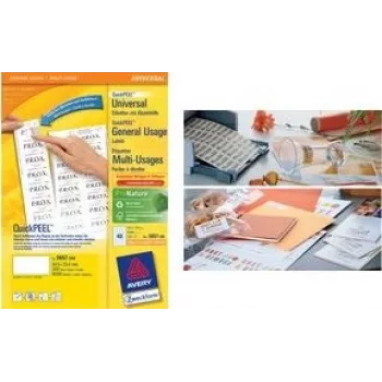 Etiquetas autocolantes Avery 3666-200