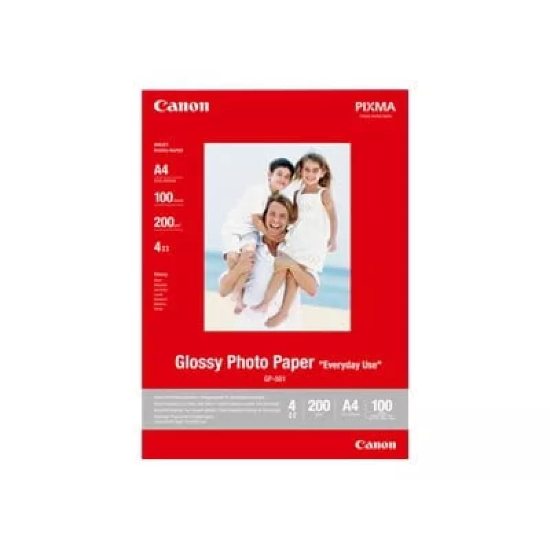 Papel fotográfico brilhante Canon GP-501 A4