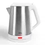 Jata JEHA1723 chaleira elétrica, 2 l, 1500 W, aço inoxidável, branca