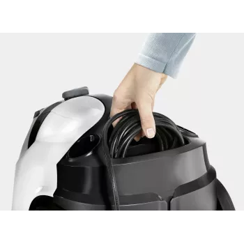 Limpa-vapores cilíndrico Kärcher SC 5 EasyFix IRON 1,5 l 2250 W preto, branco