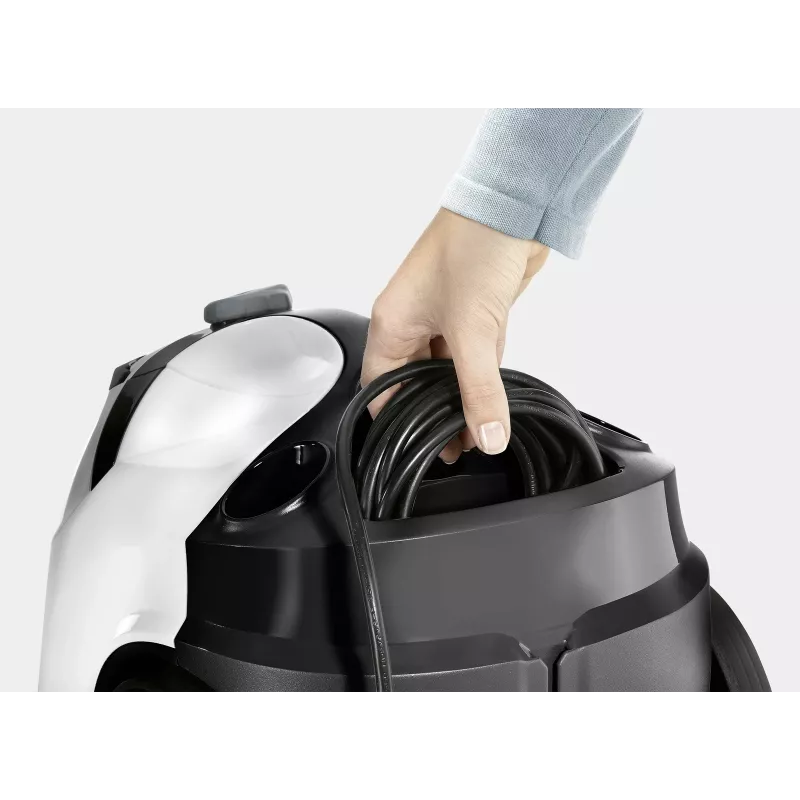 Limpa-vapores cilíndrico Kärcher SC 5 EasyFix IRON 1,5 l 2250 W preto, branco
