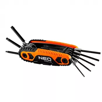 Conjunto de chaves TORX Neo Tools: T9, T10, T15, T20, T25, T27, T30, T40