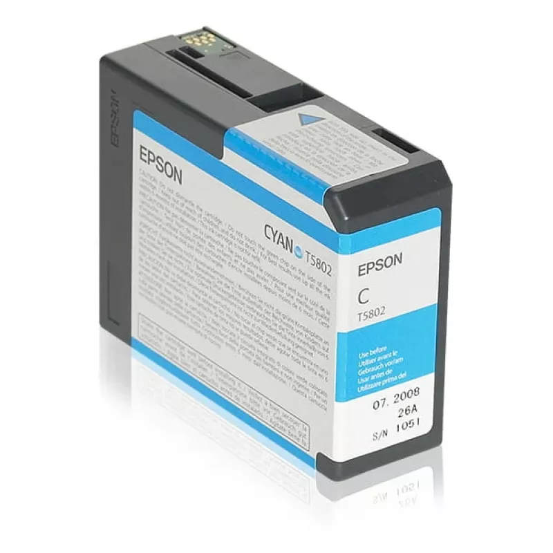 Epson Singlepack Ciano T580200, ciano, 80 ml, 1 unid.