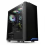 Thermaltake H100 TG torre MIDI preta