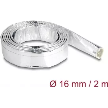 Manga de cabo DeLOCK 19003 Fibra ótica Alumínio 2 m x 16 mm -40 a 200 °C