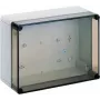 Rittal PK sem aberturas pré-cortadas – caixa – montagem na parede – transparente, RAL 7035
