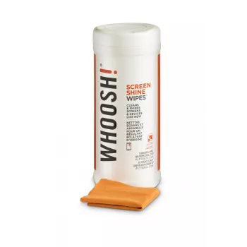 Whoosh SCREEN SHINE WIPES pack de 70