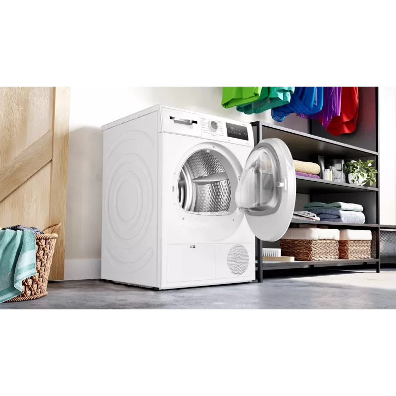 Máquina de secar roupa com bomba de calor Bosch WTH86277PL 8 kg Branco
