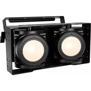 Blinder de palco EUROLITE Audience Blinder 2x100W LED COB WW, branco quente, modelo 41604170