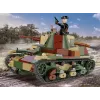 Blocos de construção Cobi Carro de combate ligeiro 7TP modelo, 669 peças, COBI-2661