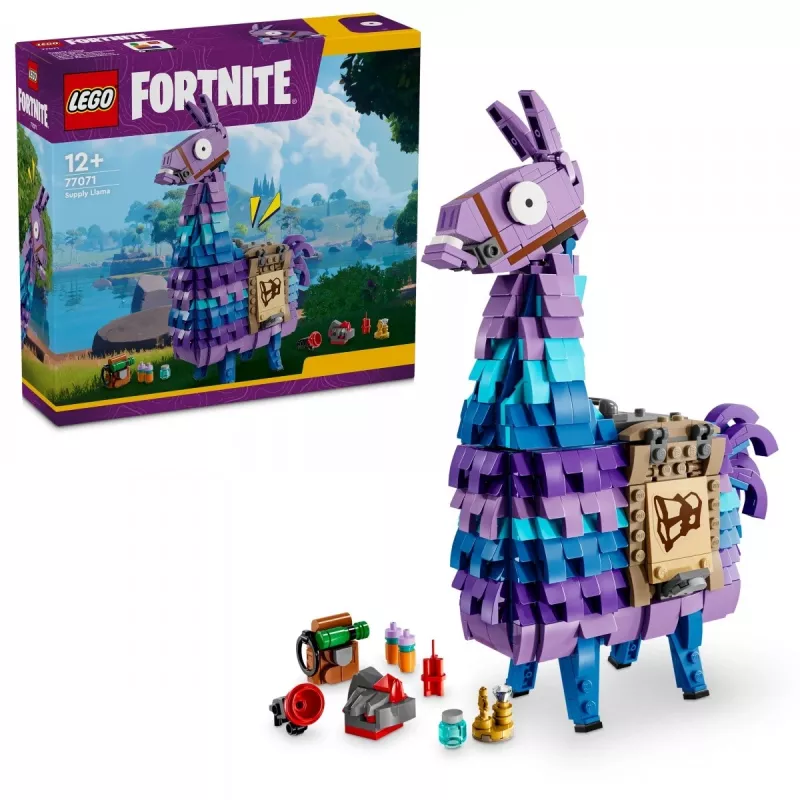 Brinquedo de armazenamento LEGO 77071 Fortnite Lama brinquedo de construção – unidade de armazenamento e exposição LEGO