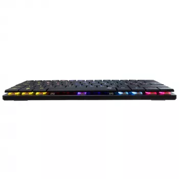 Teclado mecânico White Shark Nagamaki GK-006131 preto layout US switches castanhos