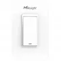 Milesight WS501-868M-3W-W11-EU Interruptor de parede LoRaWAN, de 3 fios, 1 botão