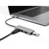 Hub USB DeLOCK 63173 Type-C 5000 Mbit/s preto