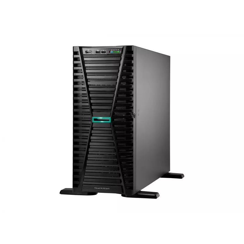 Servidor torre HP Enterprise ProLiant ML110 Gen11 — Intel Xeon Bronze 3508U 2,1 GHz, 32 GB DDR5, 960 GB, 2000 W (4,5HE)