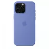 iPhone 16 Pro Max capa de silicone com MagSafe - Periwinkle
