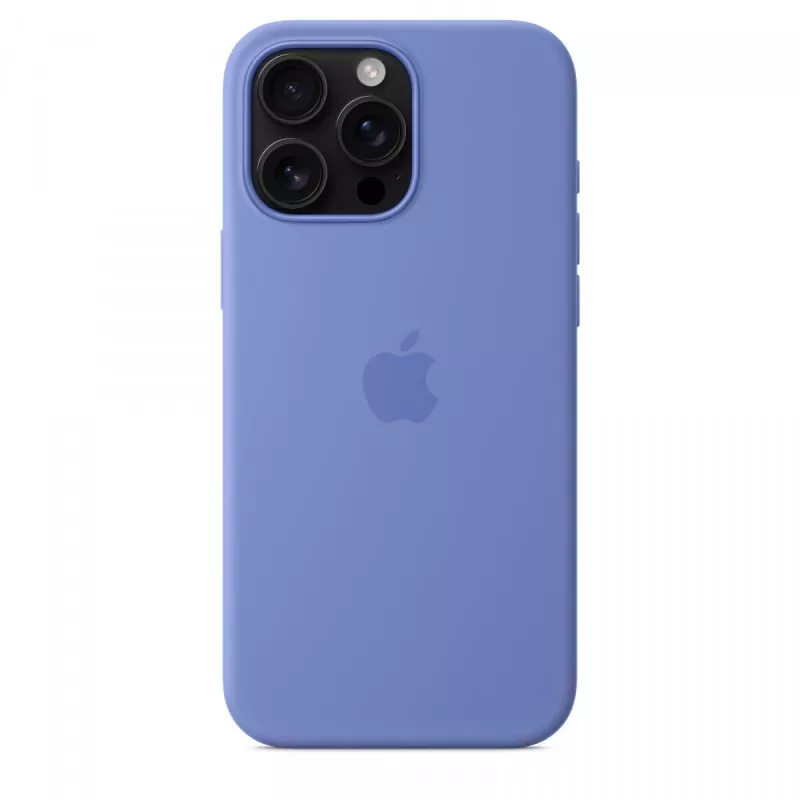 iPhone 16 Pro Max capa de silicone com MagSafe - Periwinkle