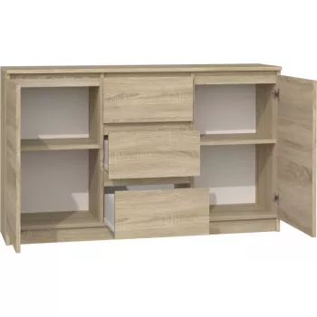 Cómoda Topeshop 2D3S DĄB SONOMA