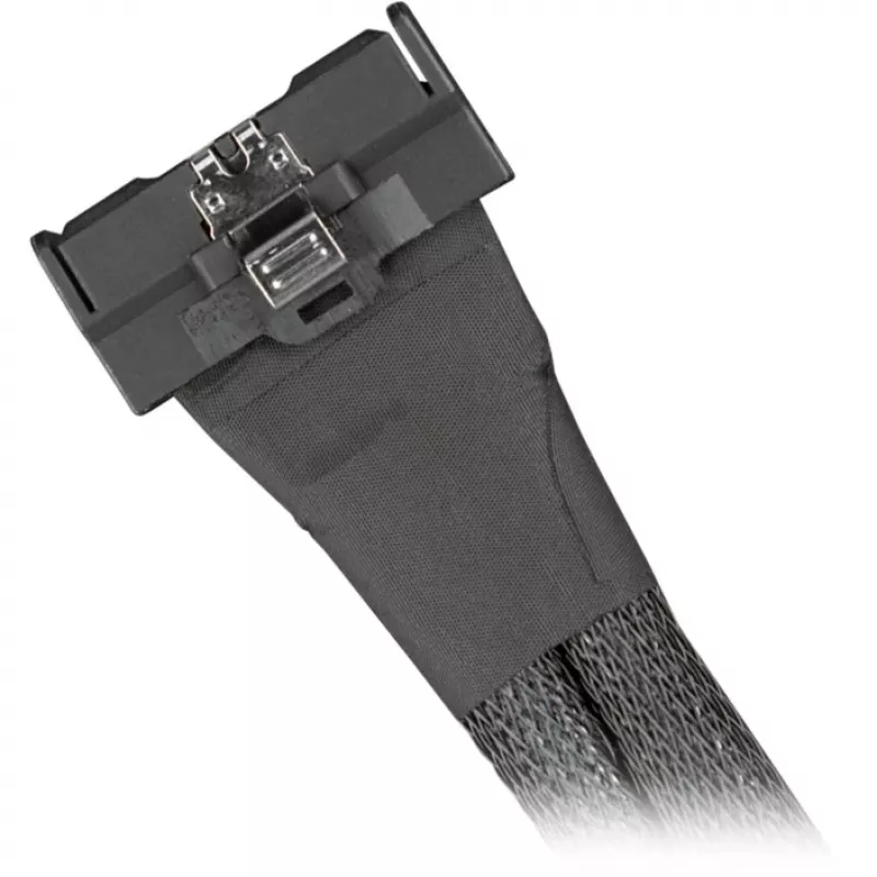 Cabo Icy Dock MCIO 8i SFF-TA-1016 para 2x SlimSAS SFF-8654 4i cabo 0,5 m – Cabo (MB310L-B)