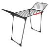 Estendal VILEDA King Ultimate 174096 — estendal dobrável em aço, 20 m de área de secagem, rodas, 112 cm de altura